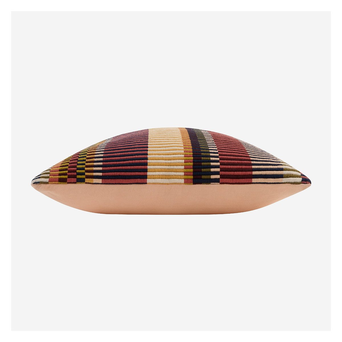 Coussin coton CHARLOTTE multicolore, HABITAT