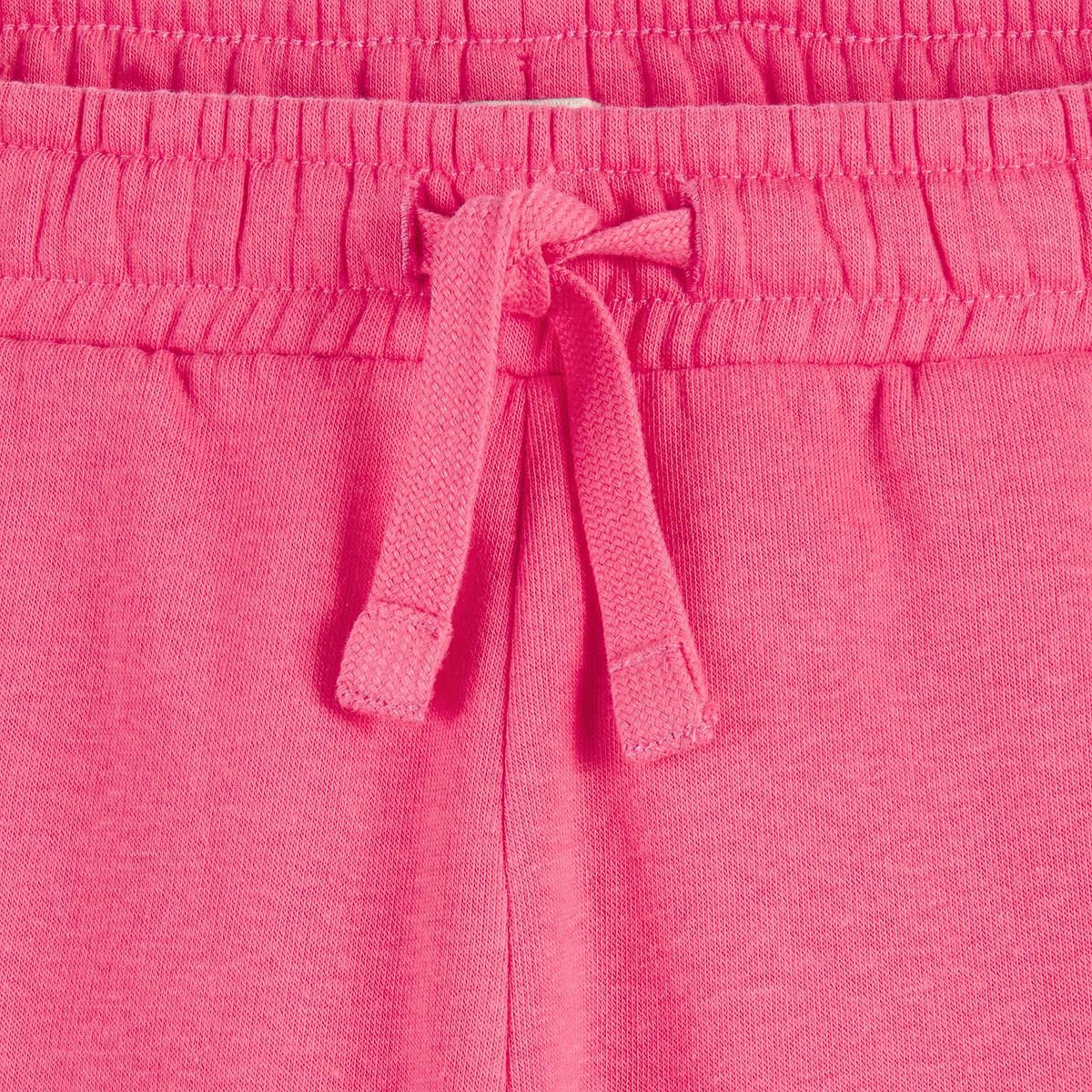 Jogging oversize en molleton rose, LA REDOUTE COLLECTIONS