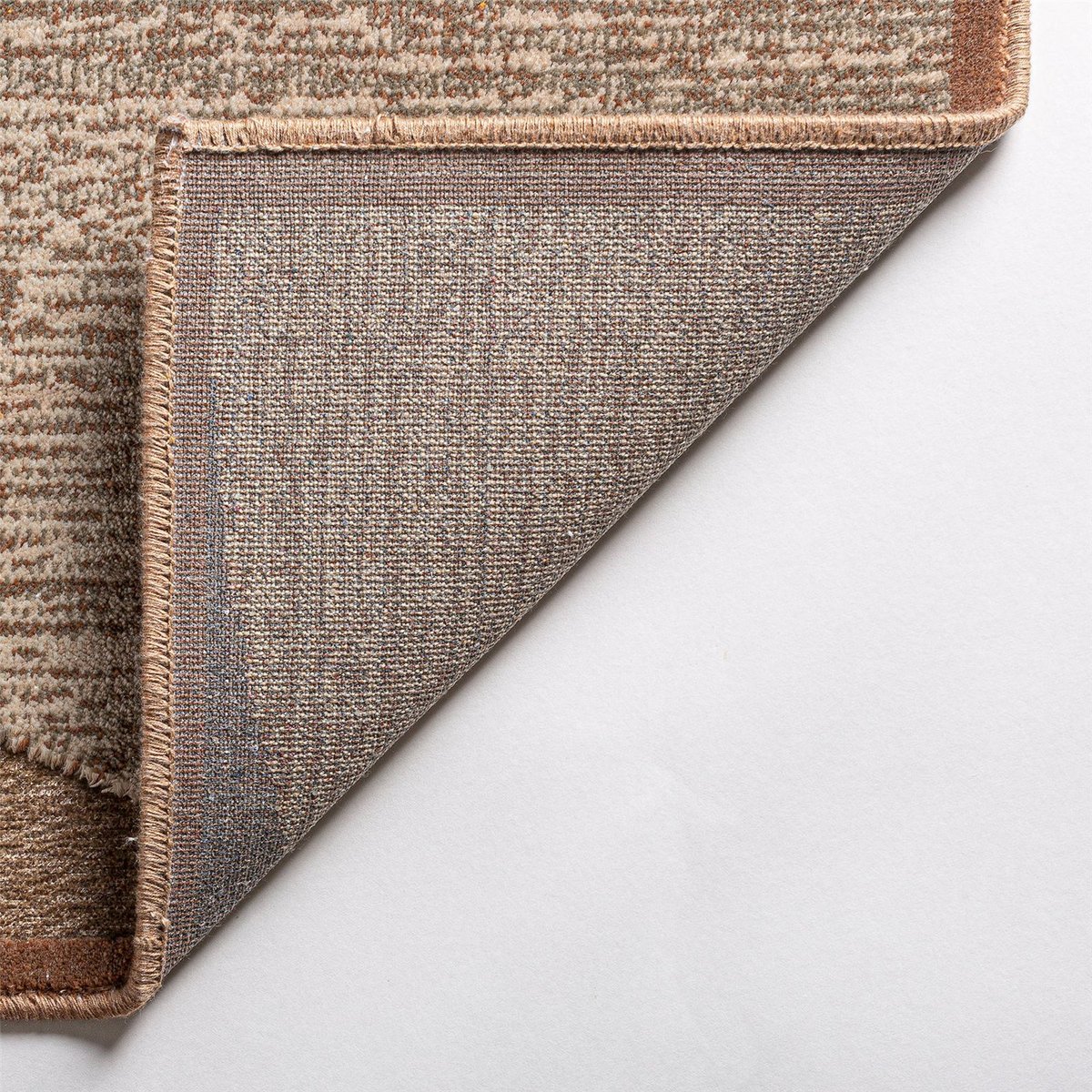 Tapis en viscose style classique marron clair élégant, RECOLLECTION