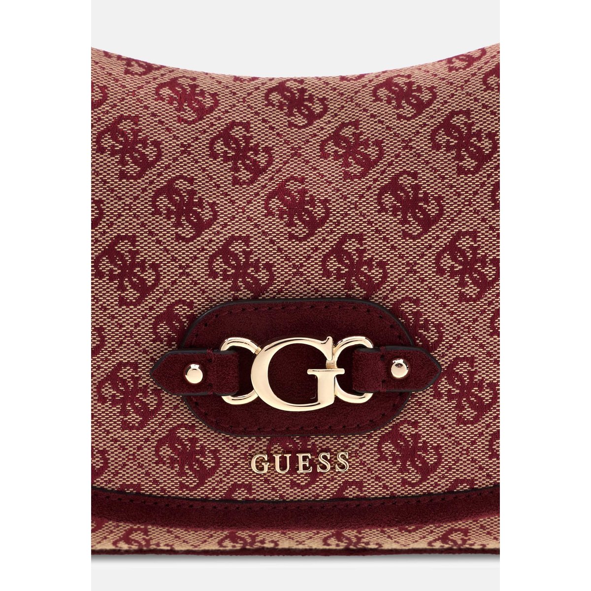 Sac À Épaule Avec Logo Samantha rouge multi, GUESS