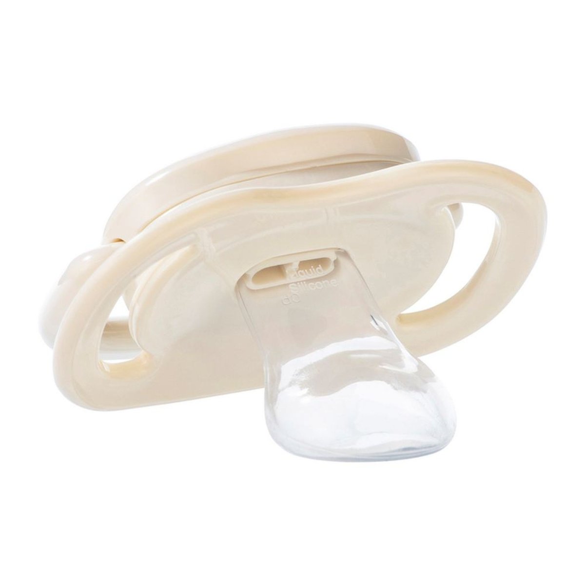 Lot de 2 sucettes physiologiques silicone Air Confort 0-6 mois Sand couleur unique, BEBECONFORT