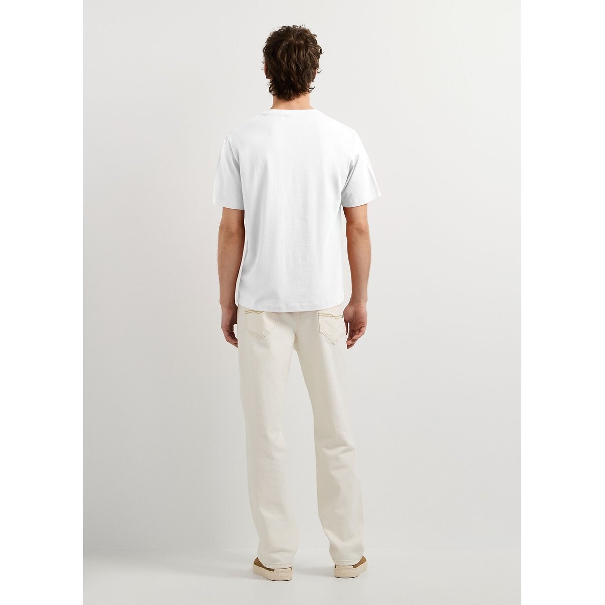 T-shirt manches courtes, JIMMY blanc, PEPE JEANS