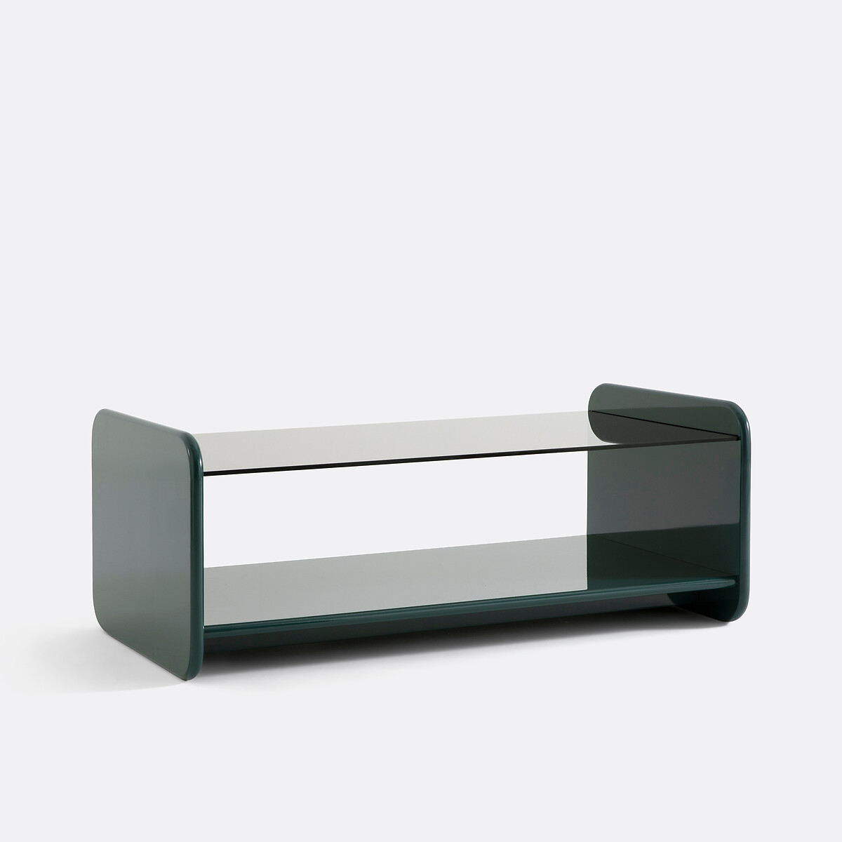 Table basse laque et verre trempé, Ericson vert, LA REDOUTE INTERIEURS