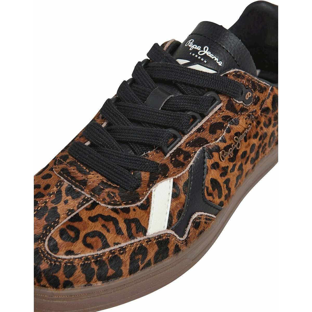 Baskets Ball Print W imprimé léopard, PEPE JEANS