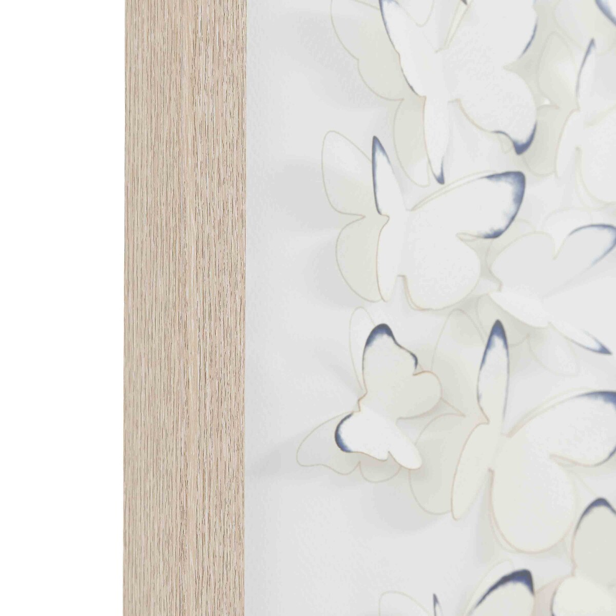68cm Unfurling Wings Framed Art white, ÉDITÉ