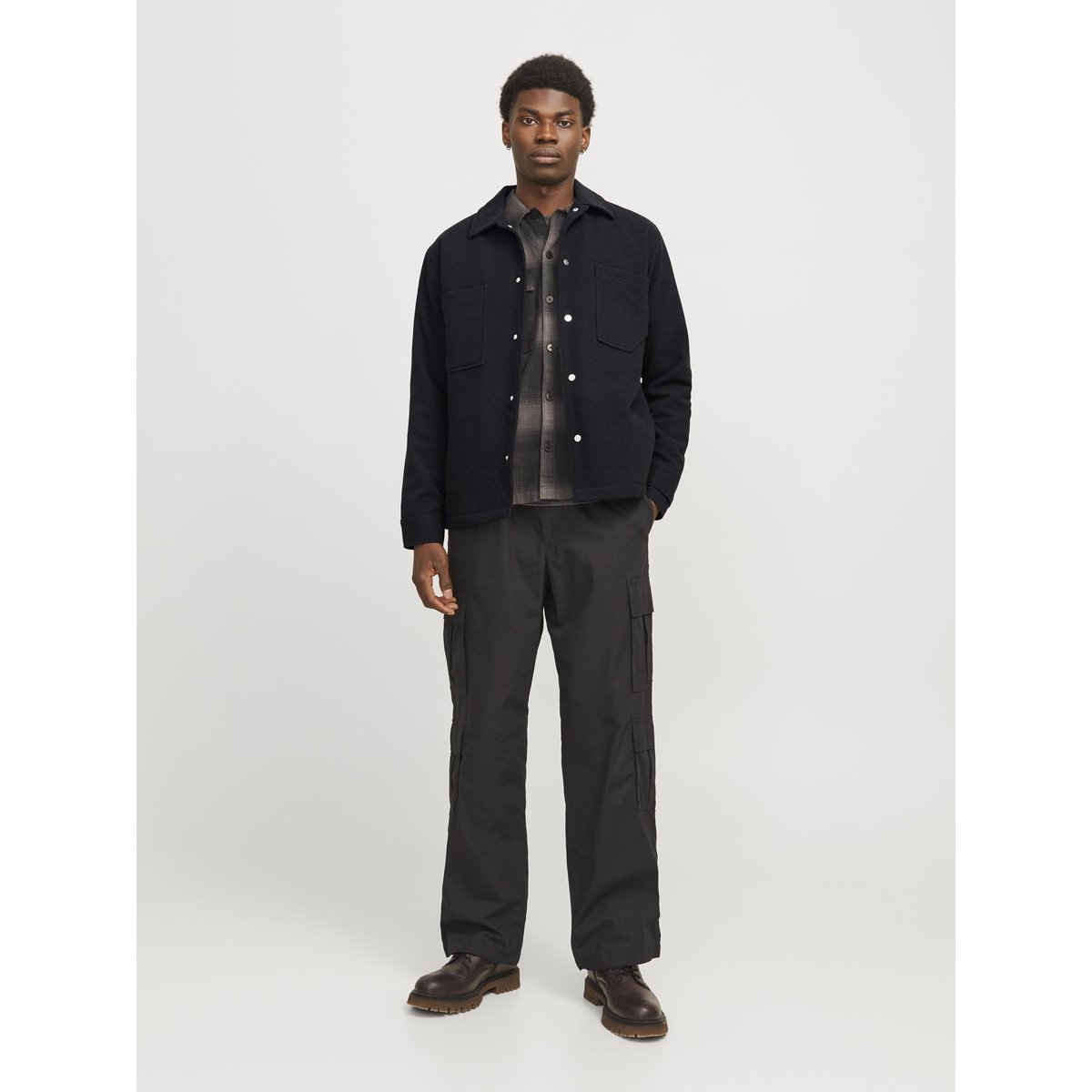 Surchemise black, JACK & JONES