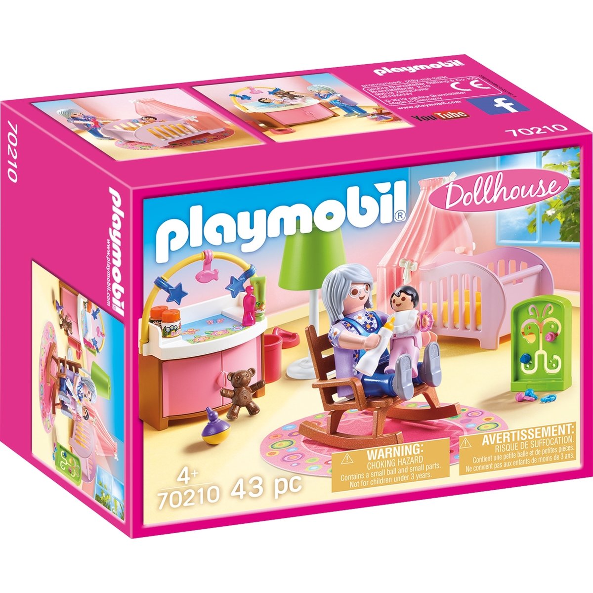 DollhouseChambre de bébé multicolore, PLAYMOBIL