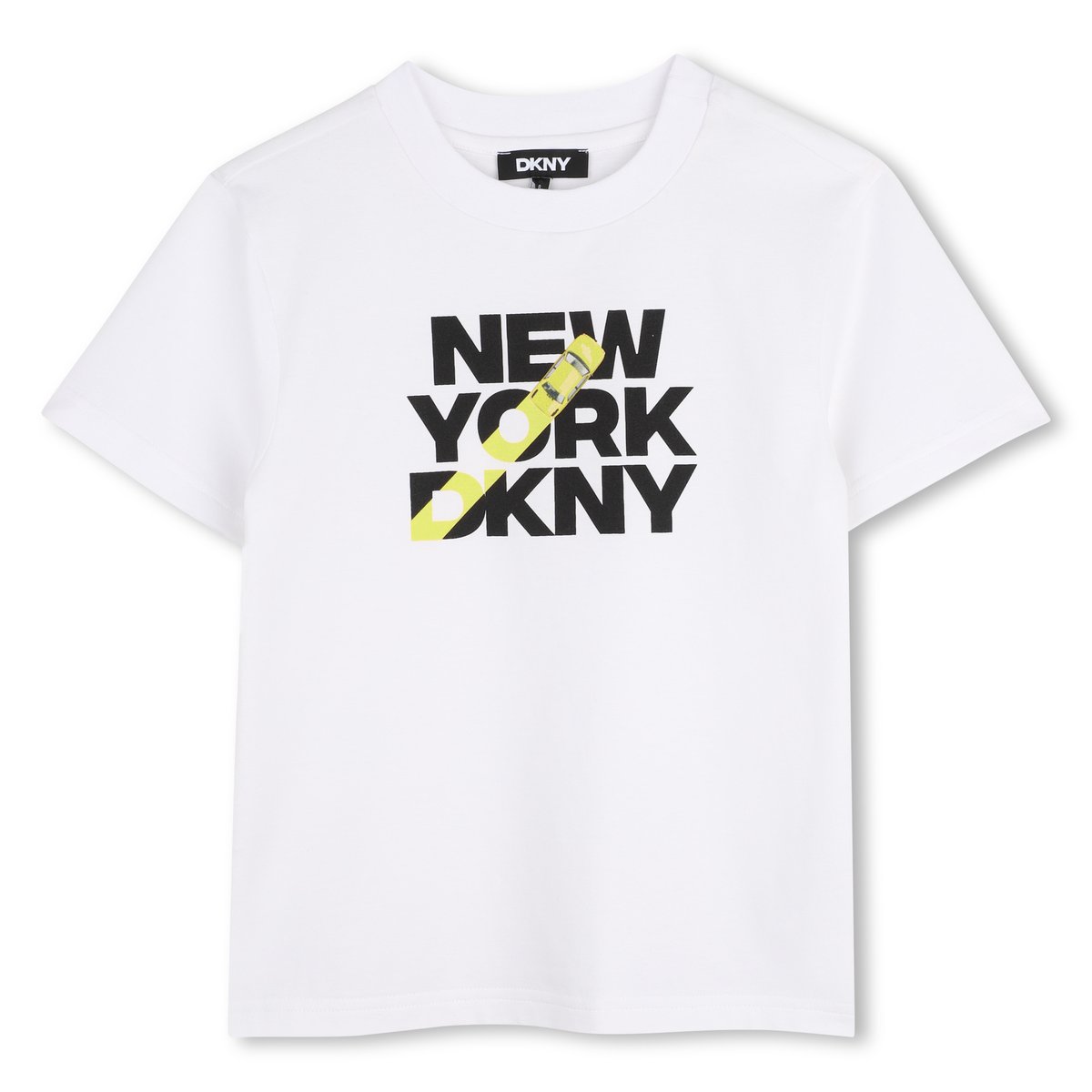 Tee-shirt manches courtes blanc, DKNY