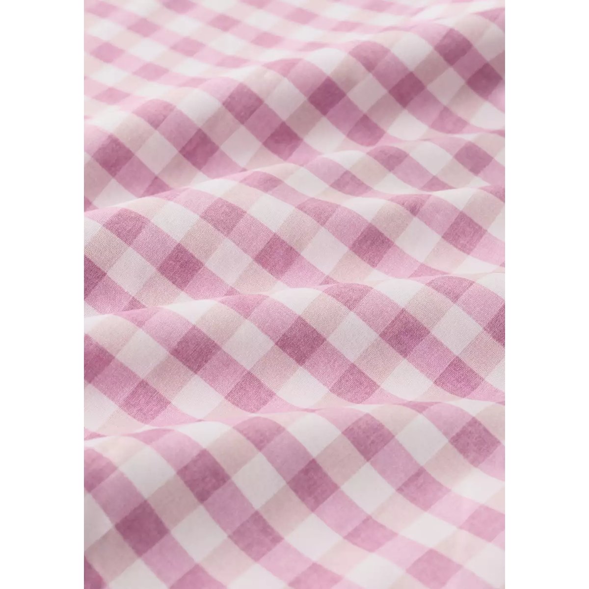 Housse de couette coton carreaux vichy Lit 90 cm rose, MANGO HOME