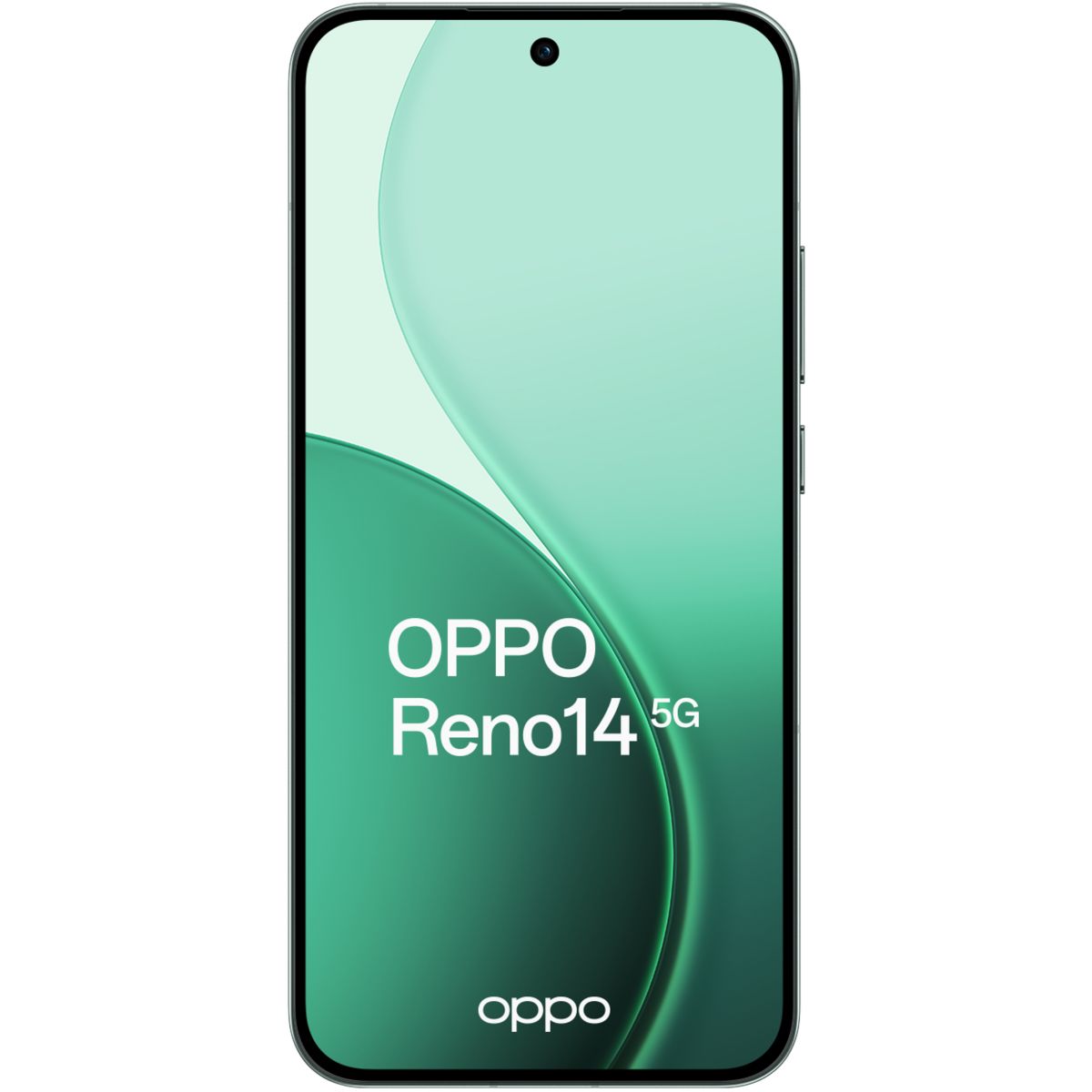 Smartphone Pack Reno 14 512Go Vert 5G + EncoBuds3 Pro couleur unique, OPPO