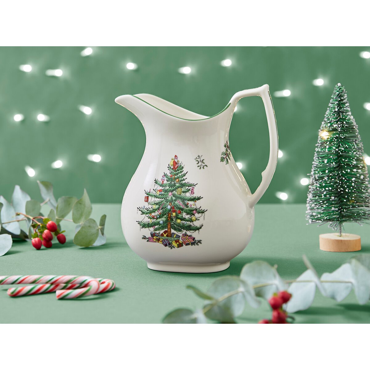 Christmas Tree Large Jug green, SPODE