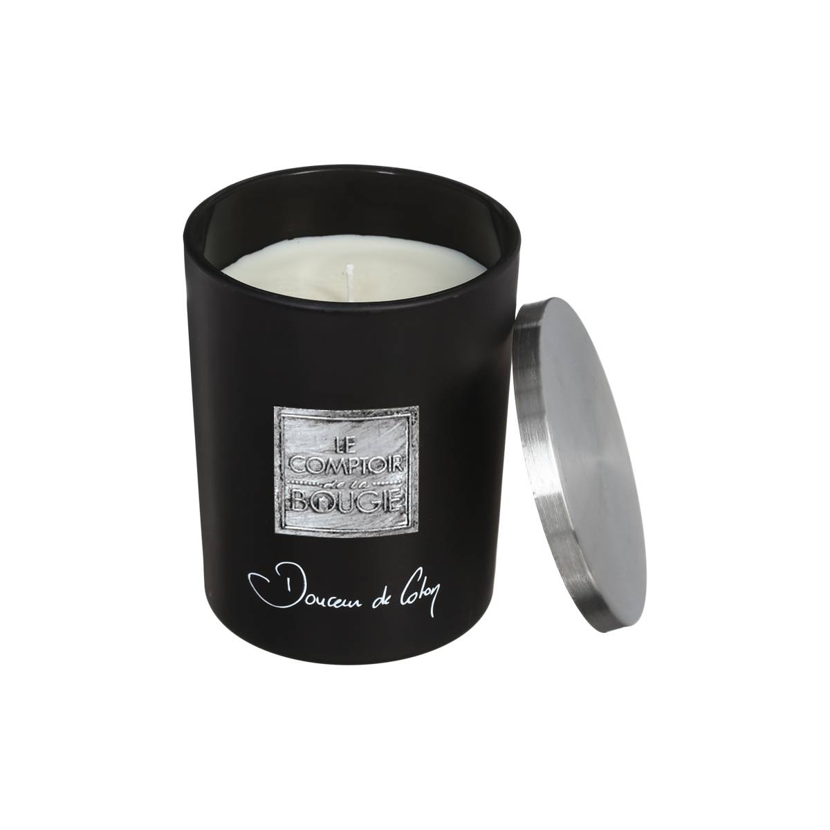 Bougie parfumée LOYD noir, ATMOSPHERA