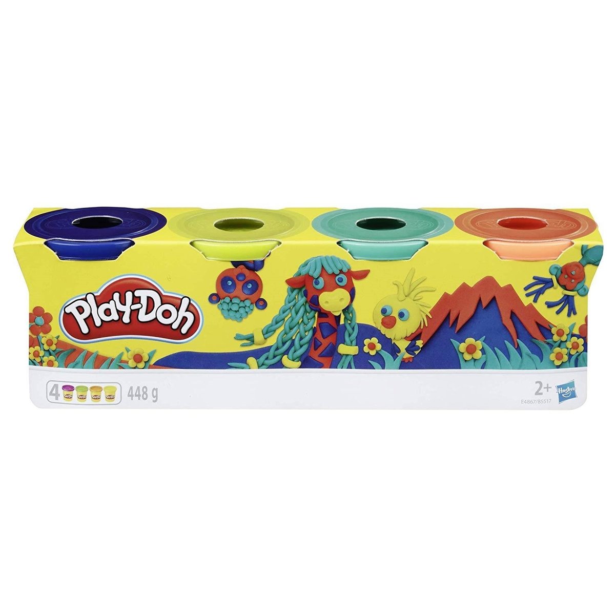 4 Pack Sauvage multicolore, HASBRO