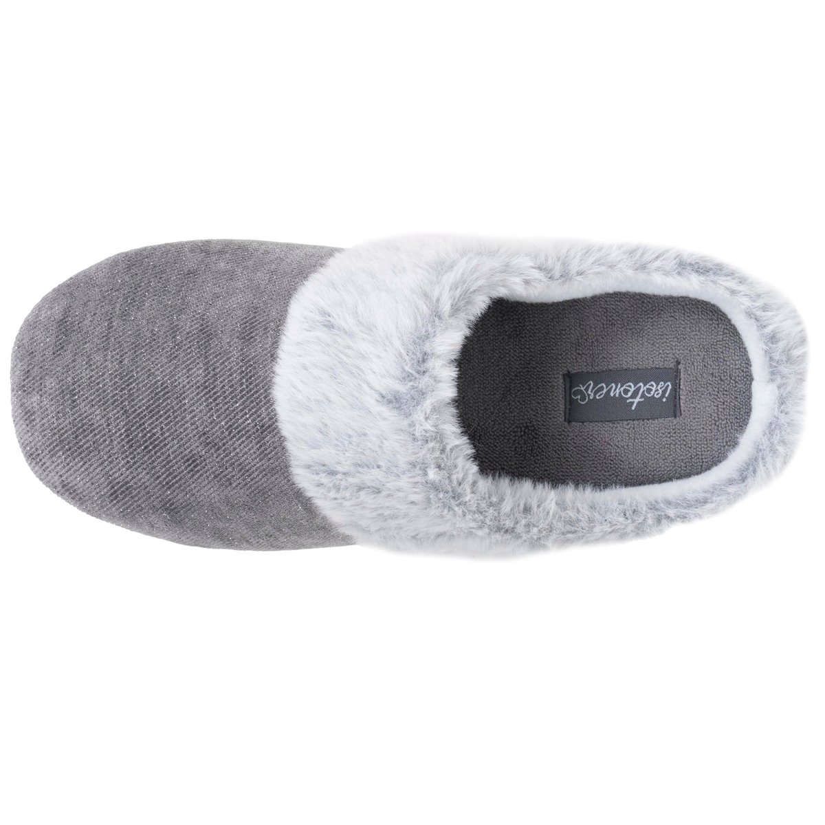 Chaussons extra-light Mules gris, ISOTONER