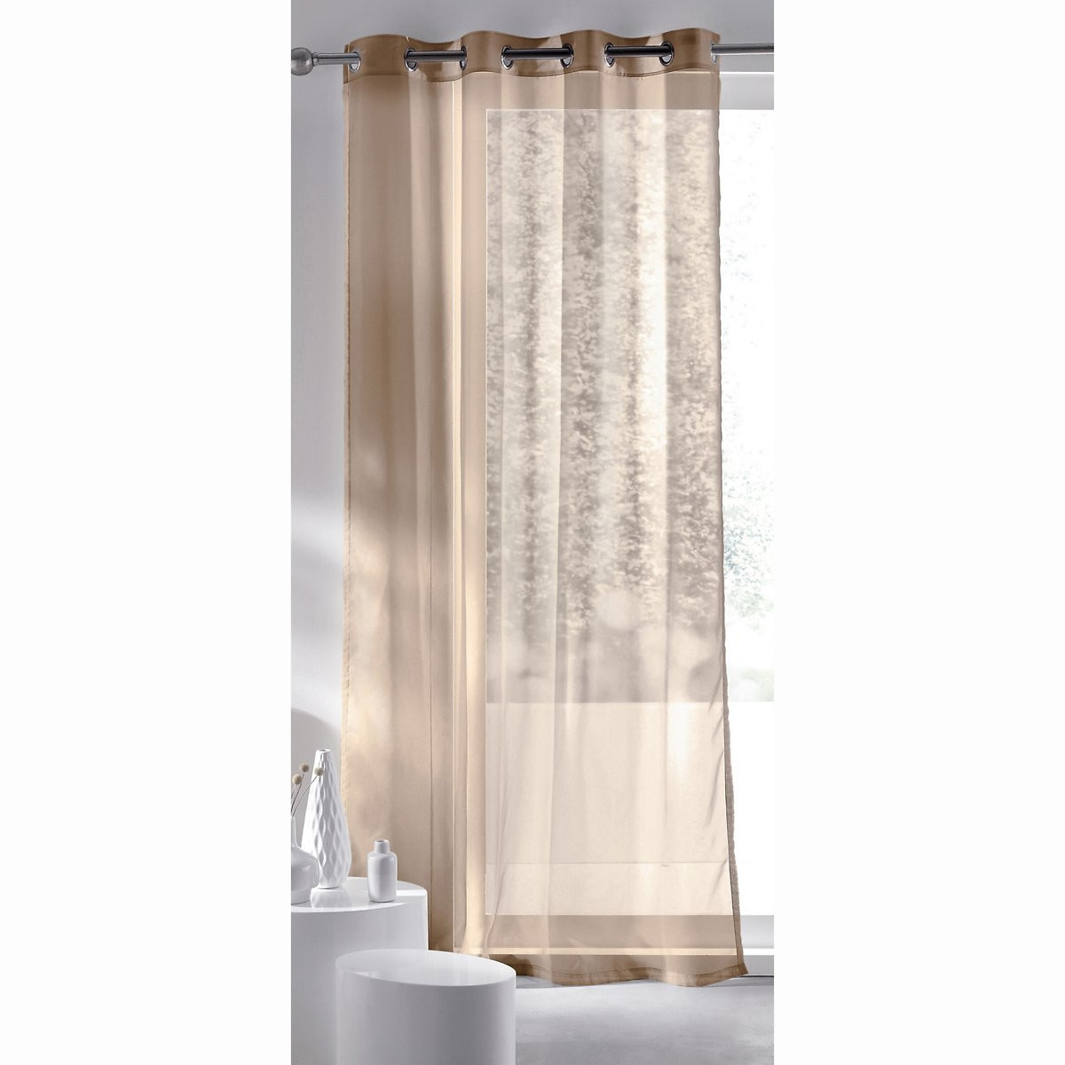 Tenda con occhielli, Limpo bianco, SO'HOME
