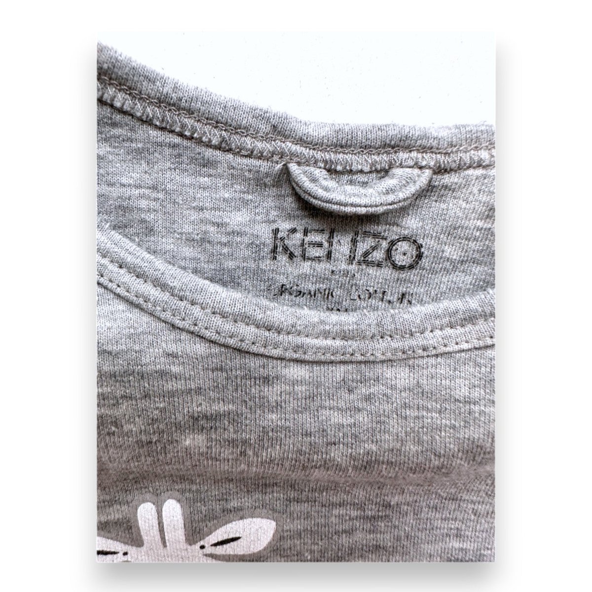 T-shirt bébé - Très bon état gris, KENZO