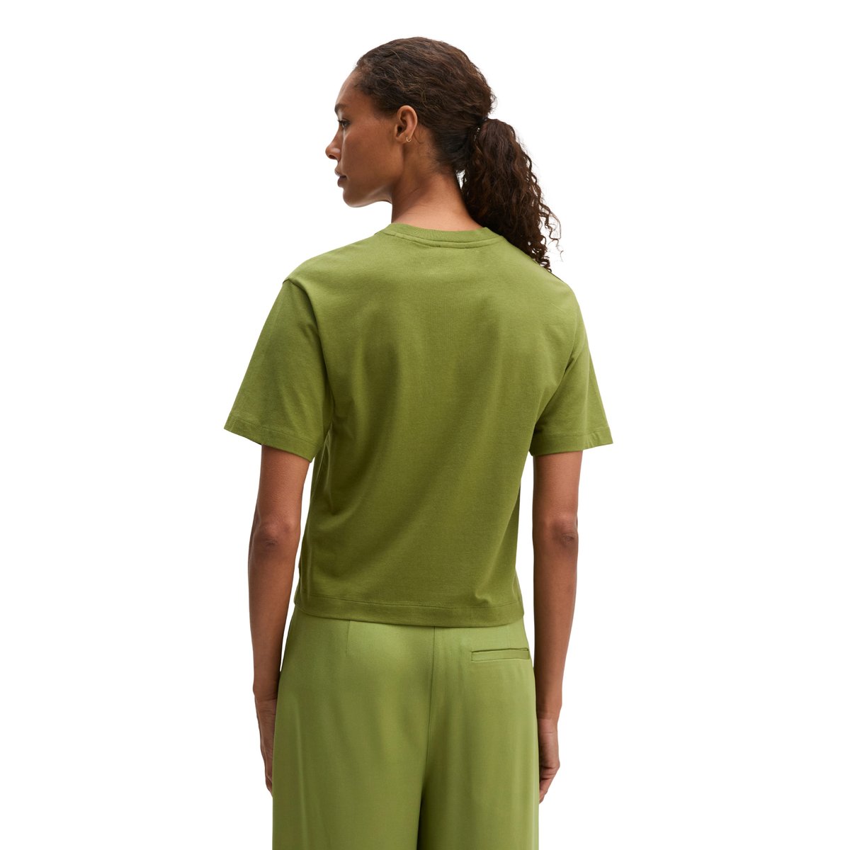 T-shirt relaxed avec TENCEL™ Modal vert, MARC O'POLO
