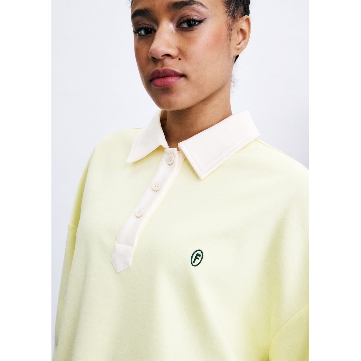 Polo Fukuoka en coton FUKUOKA beurre, FRNCH