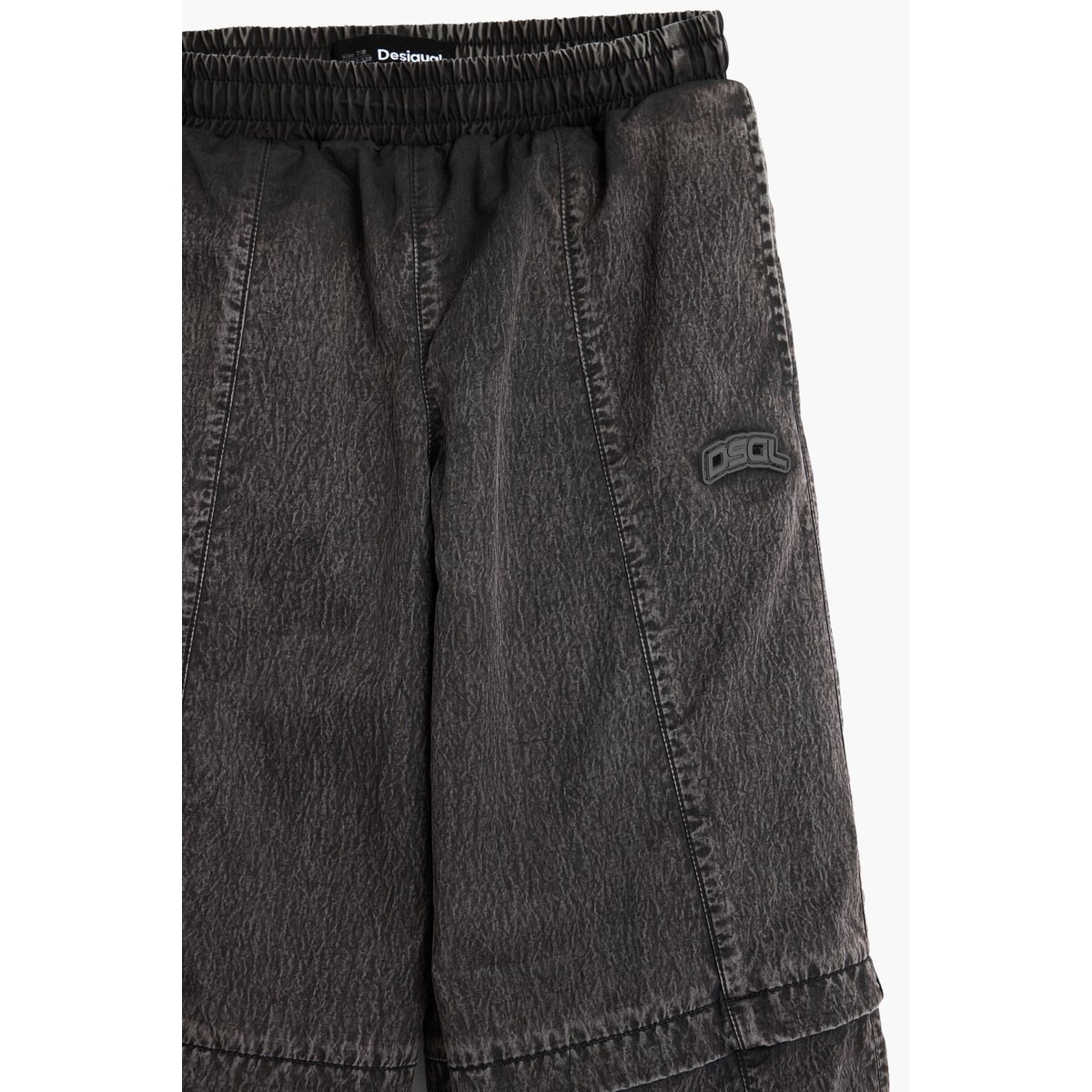 Pantalon bouffant long noir, DESIGUAL