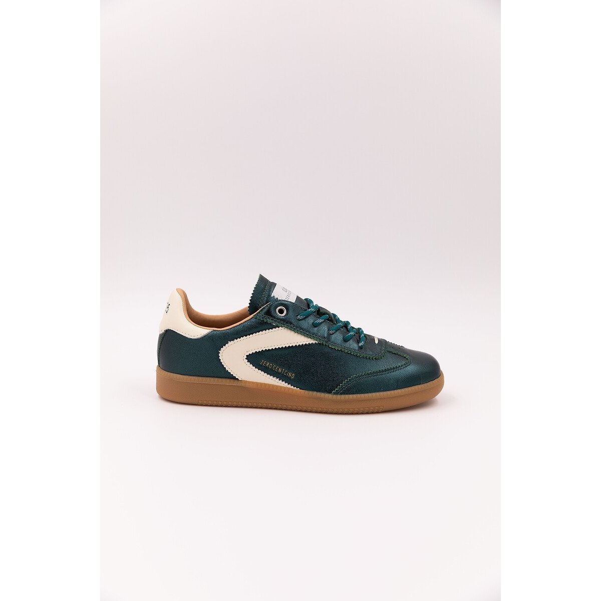 Sapatilhas em pele NOVA METALLIC verde, ZERO 105