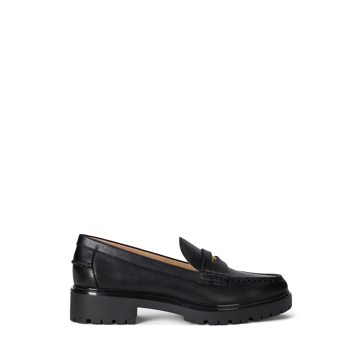 Mocassins en cuir, MARLI noir, LAUREN RALPH LAUREN