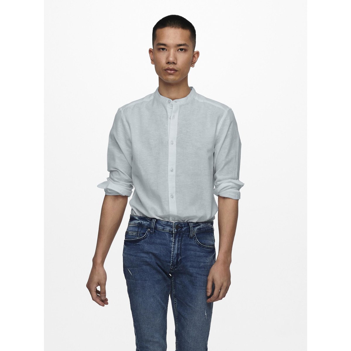 Chemise cashmere blue 1, ONLY & SONS
