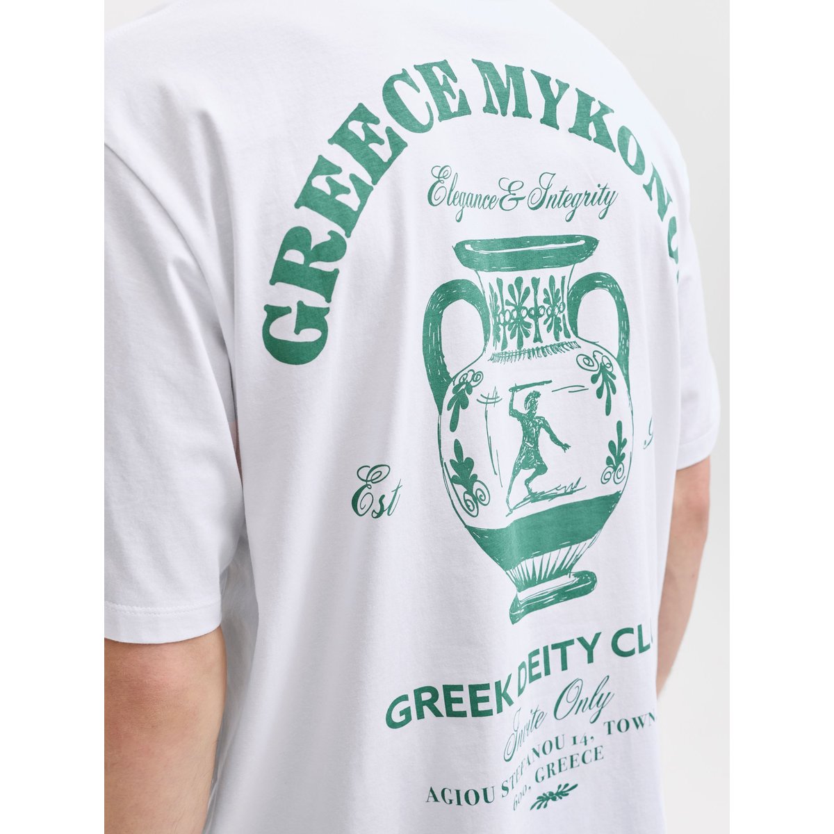 T-Shirt bright white, JACK & JONES