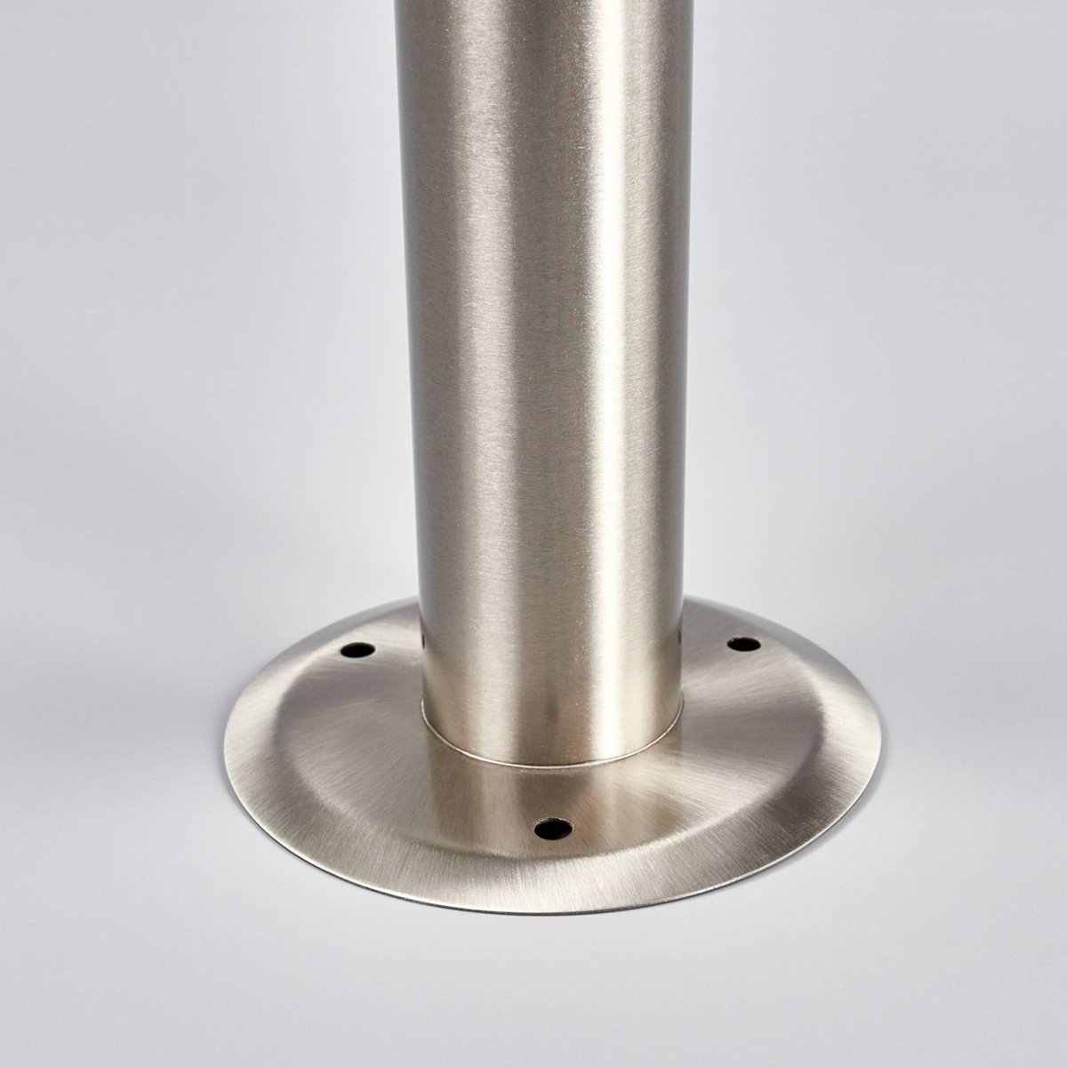 Luminaire extérieur  moderne, Vedran acier inoxydable, blanc opale, LINDBY