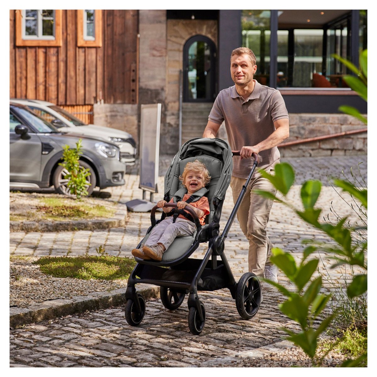 Poussette duo Comfort N Care Air Set Mocha couleur unique, HAUCK