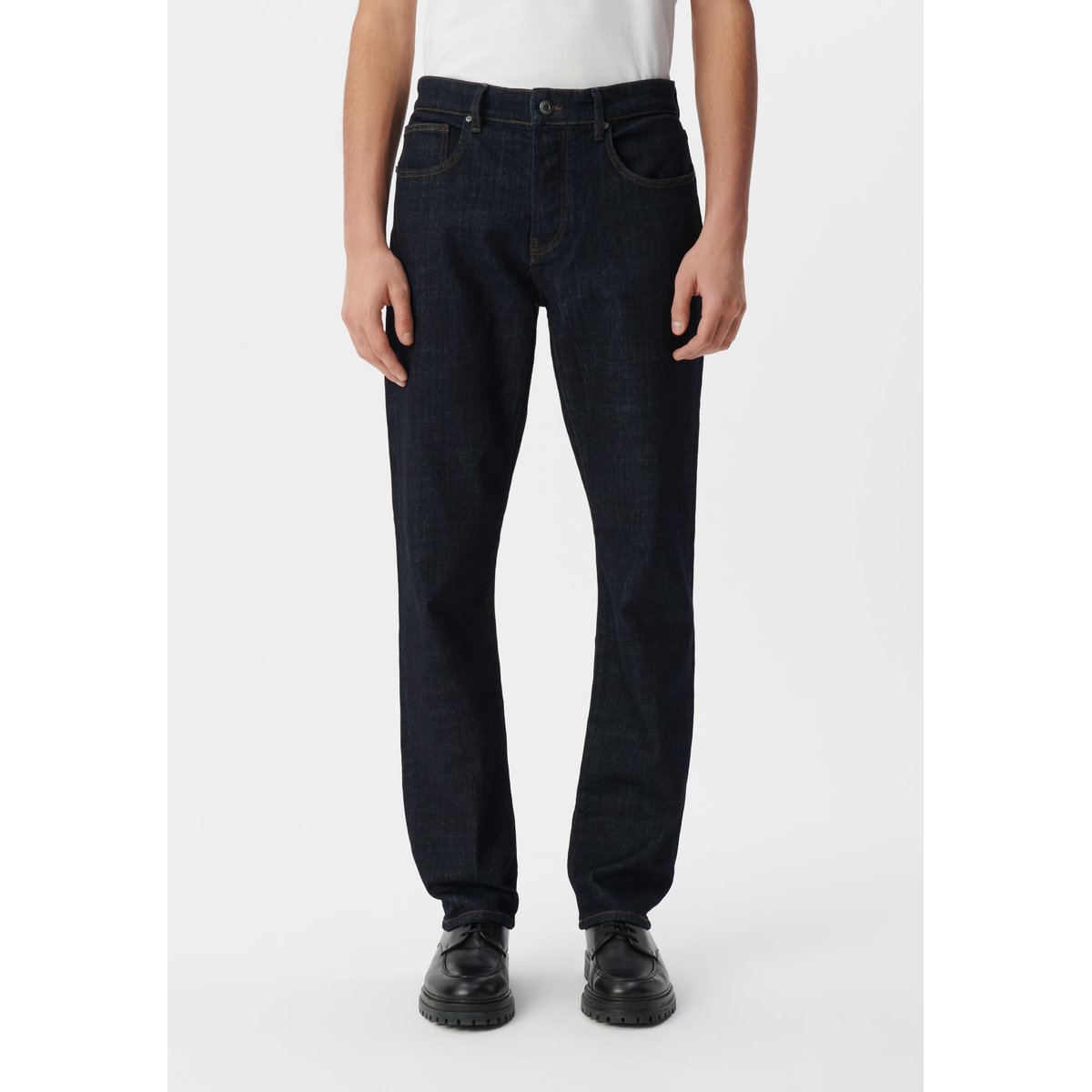 Jean slim droit Waterless SERGE bleu marine, IKKS