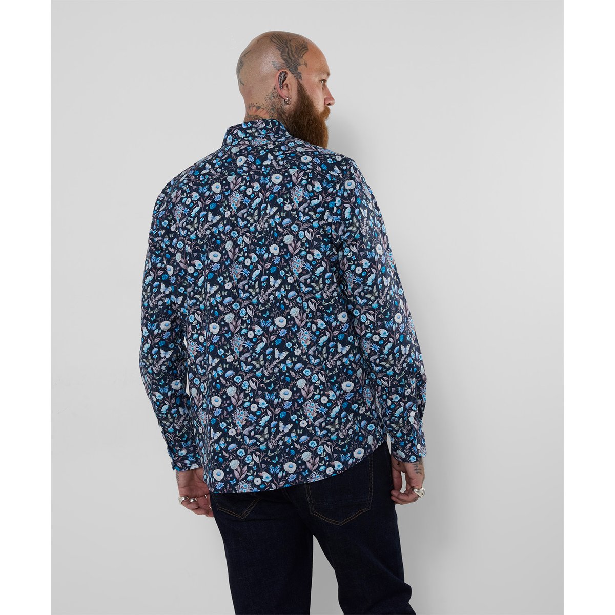 Fantastique Chemise Imprimé Floral bleu, JOE BROWNS