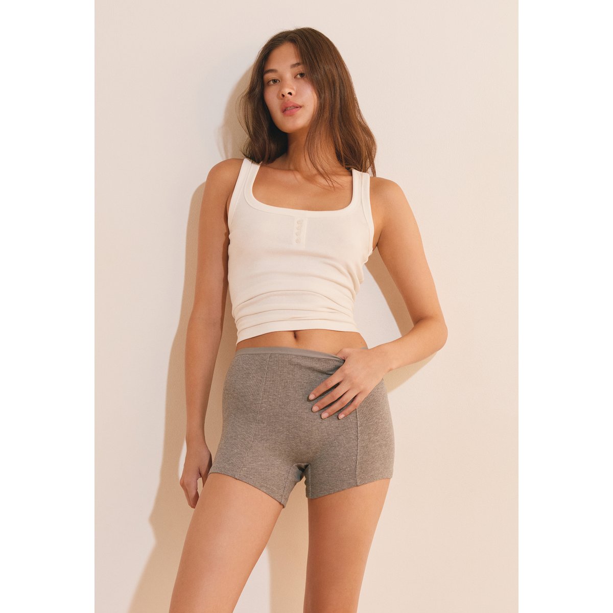 Lot de 3 shortys en coton JOHN multicolore, ETAM
