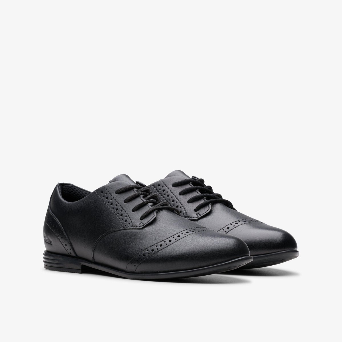 Derbies Cuir FINJA BROGUE O noir, CLARKS