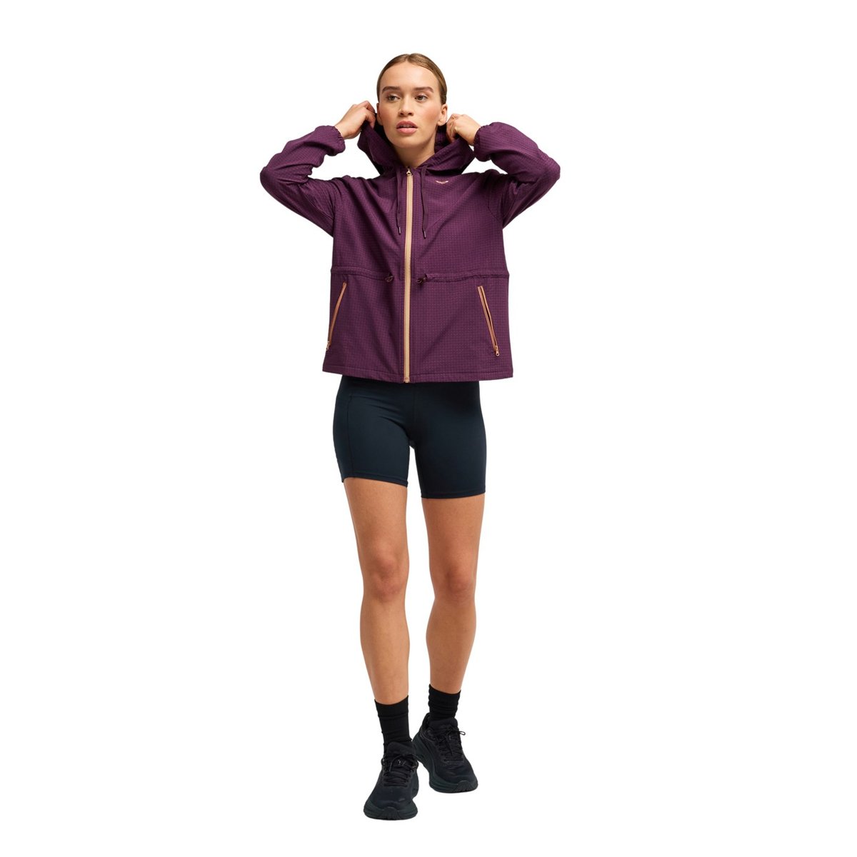 Veste de sport BOUNDLESS SPIRIT TEXTURED. violet blackberry wine, ROXY