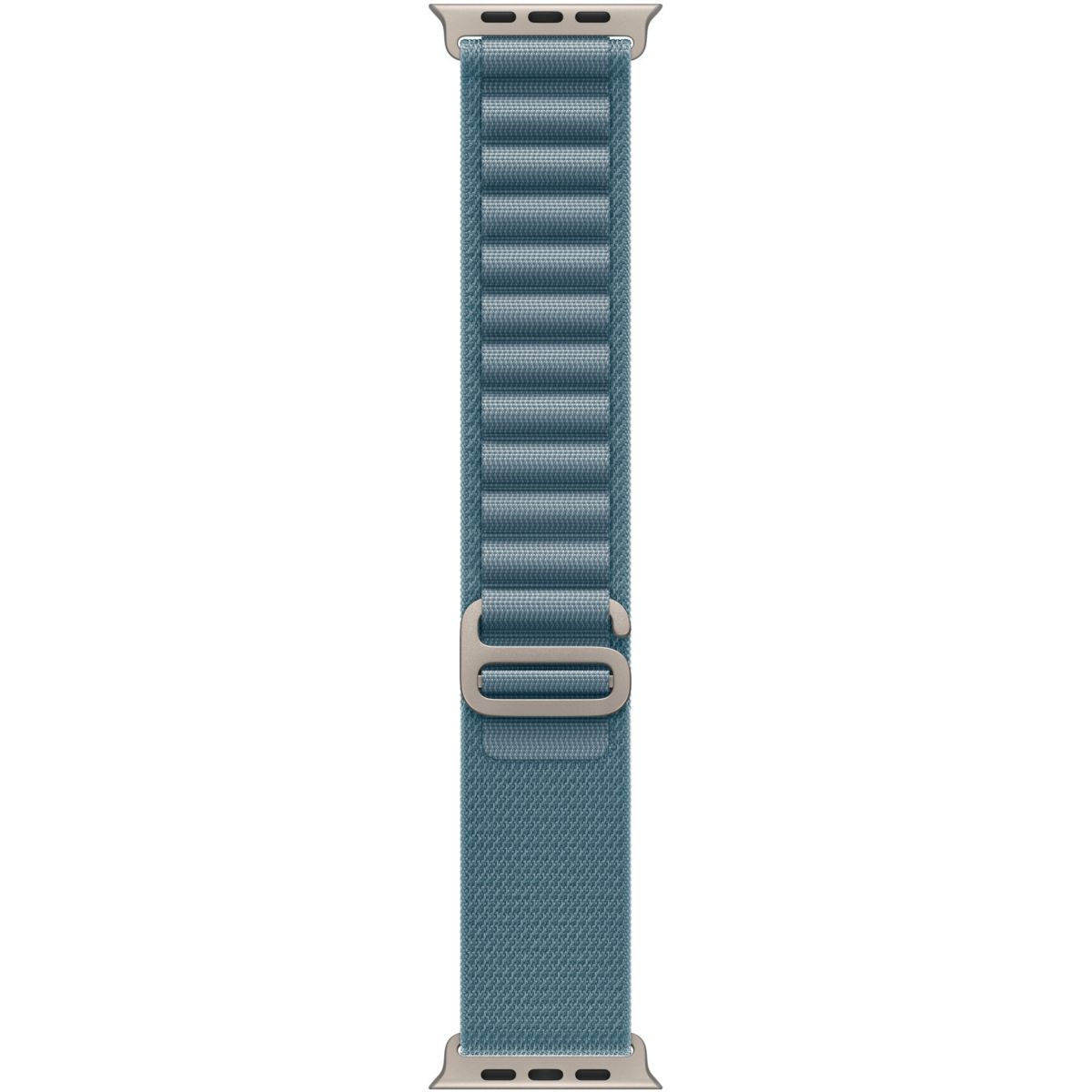 Bracelet 49 mm Medium Alpine bleu clair naturel bleu, APPLE