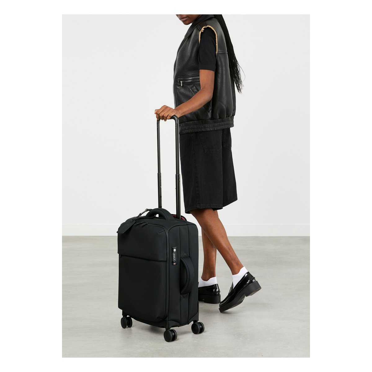 Lost in berlin valise 4 roues taille S black, LIPAULT