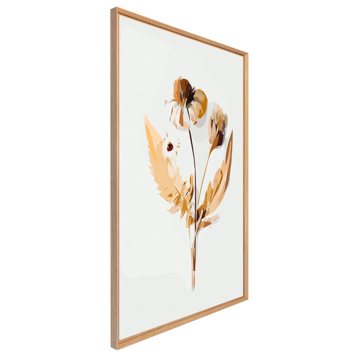 Tableau Mural Encadré Illustration Florale FLEUR tableaux encadrés, CEANOTHE