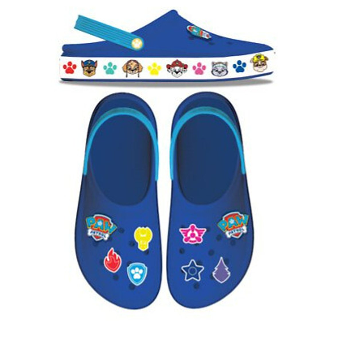 Klompen Pat Patrouille blauw, CROCS