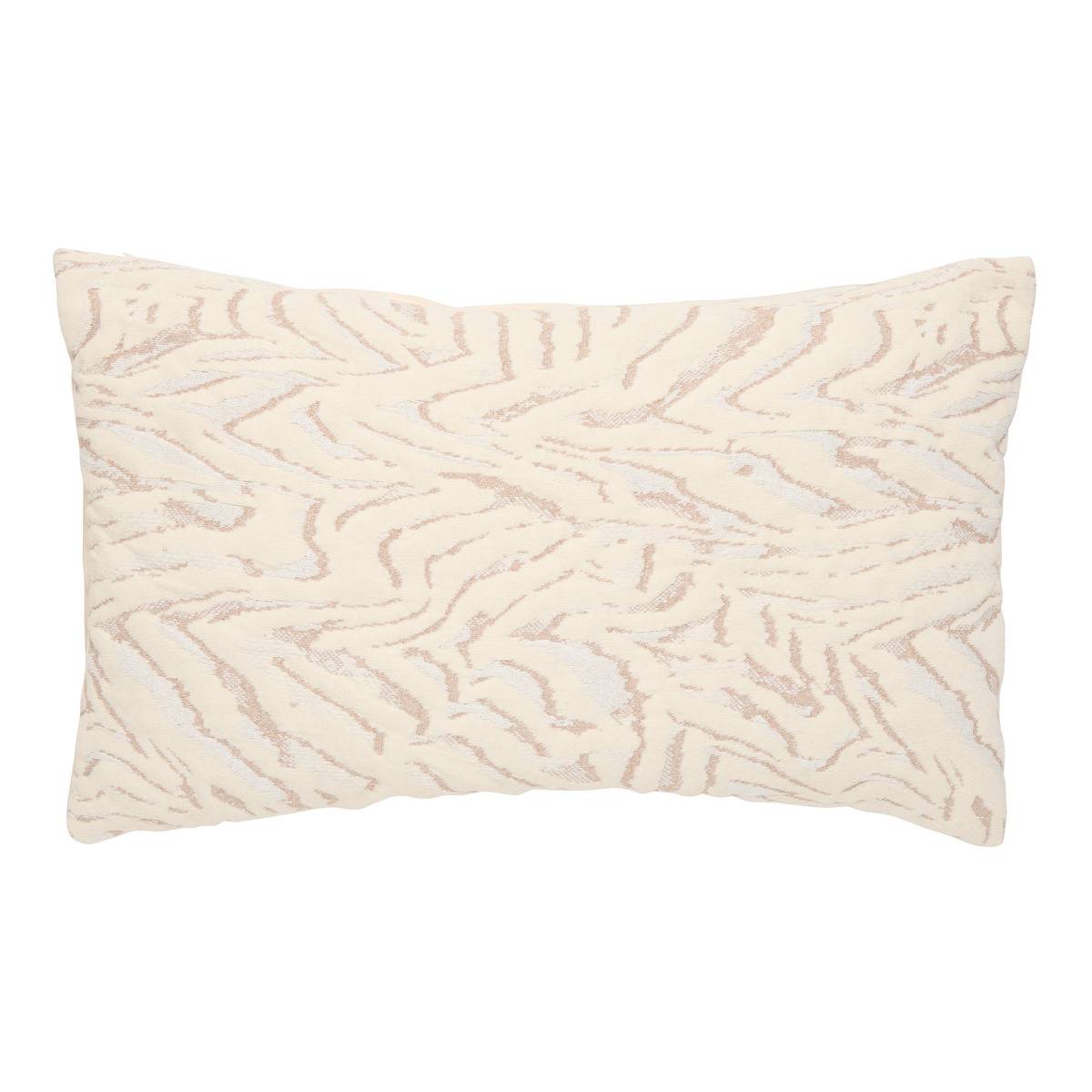 Coussin rectangulaire BETIMA blanc chaud, ATMOSPHERA