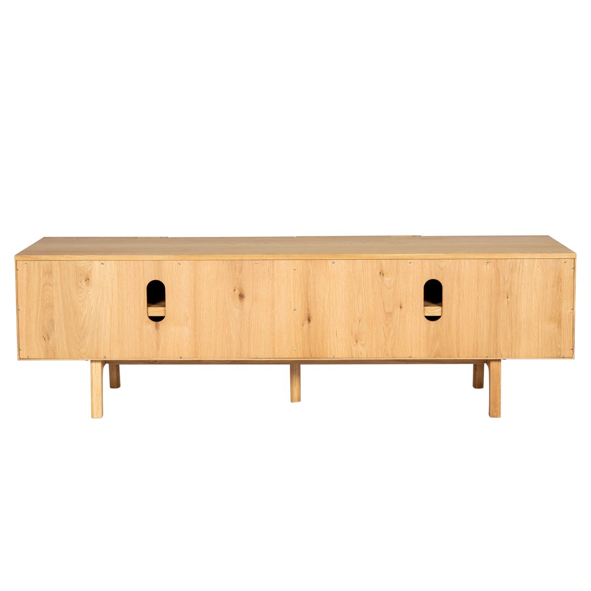 Meuble télé 180cm chêne naturel, ZAGO
