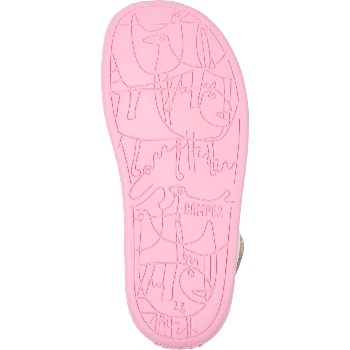 Sandales Bicho blanc naturel, CAMPER