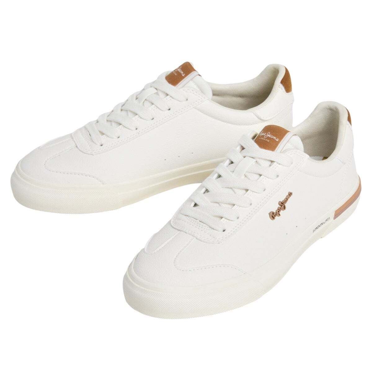 Kenton - Baskets Classiques À Lacets blanc cassé, PEPE JEANS
