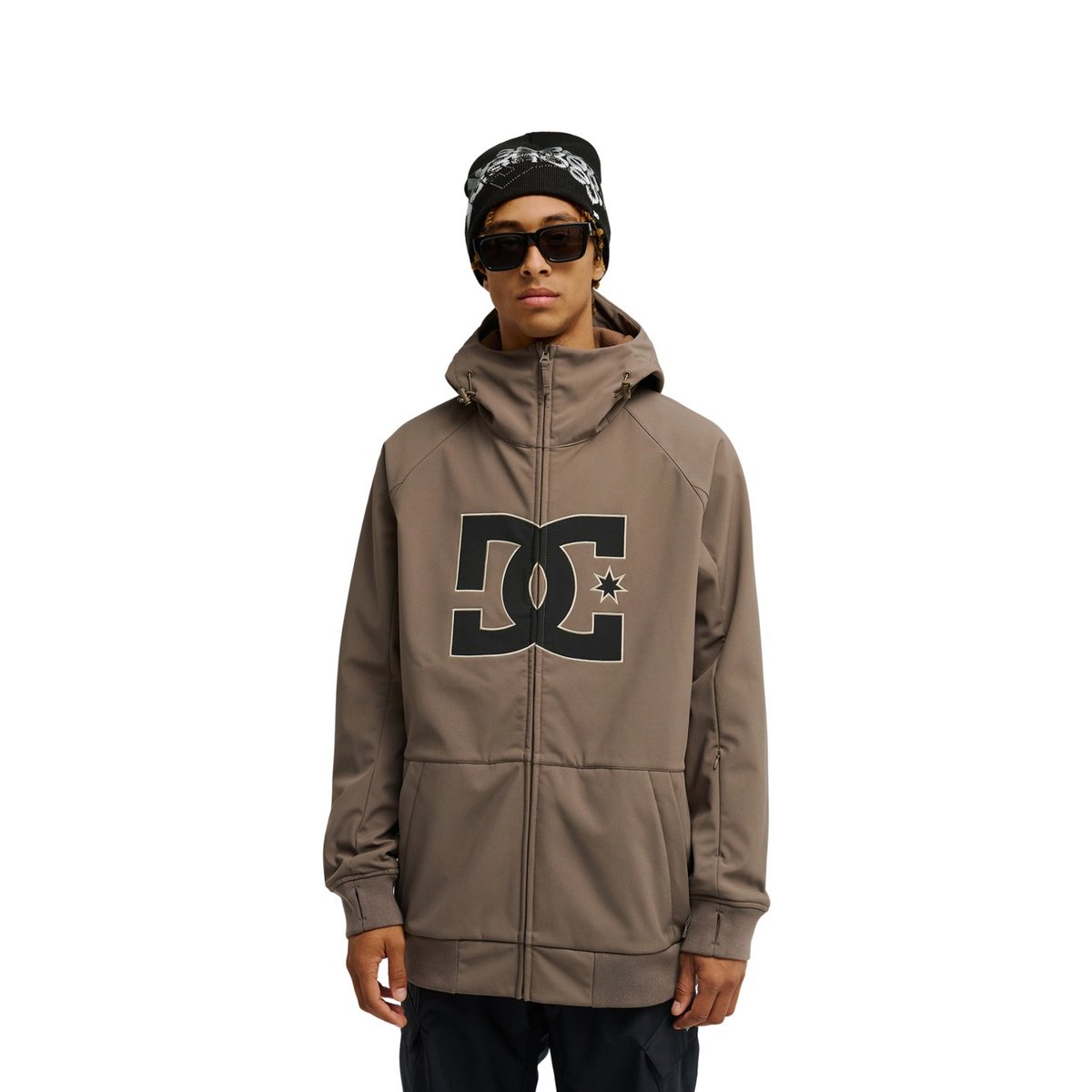 Veste technique softshell SPECTRUM 10K. marron morel, DC SHOES