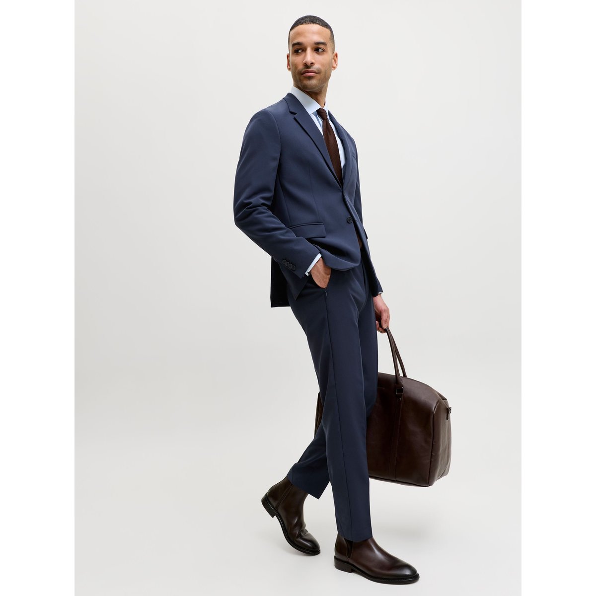 Pantalon De Tailleur dark navy, JACK AND JONES PREMIUM
