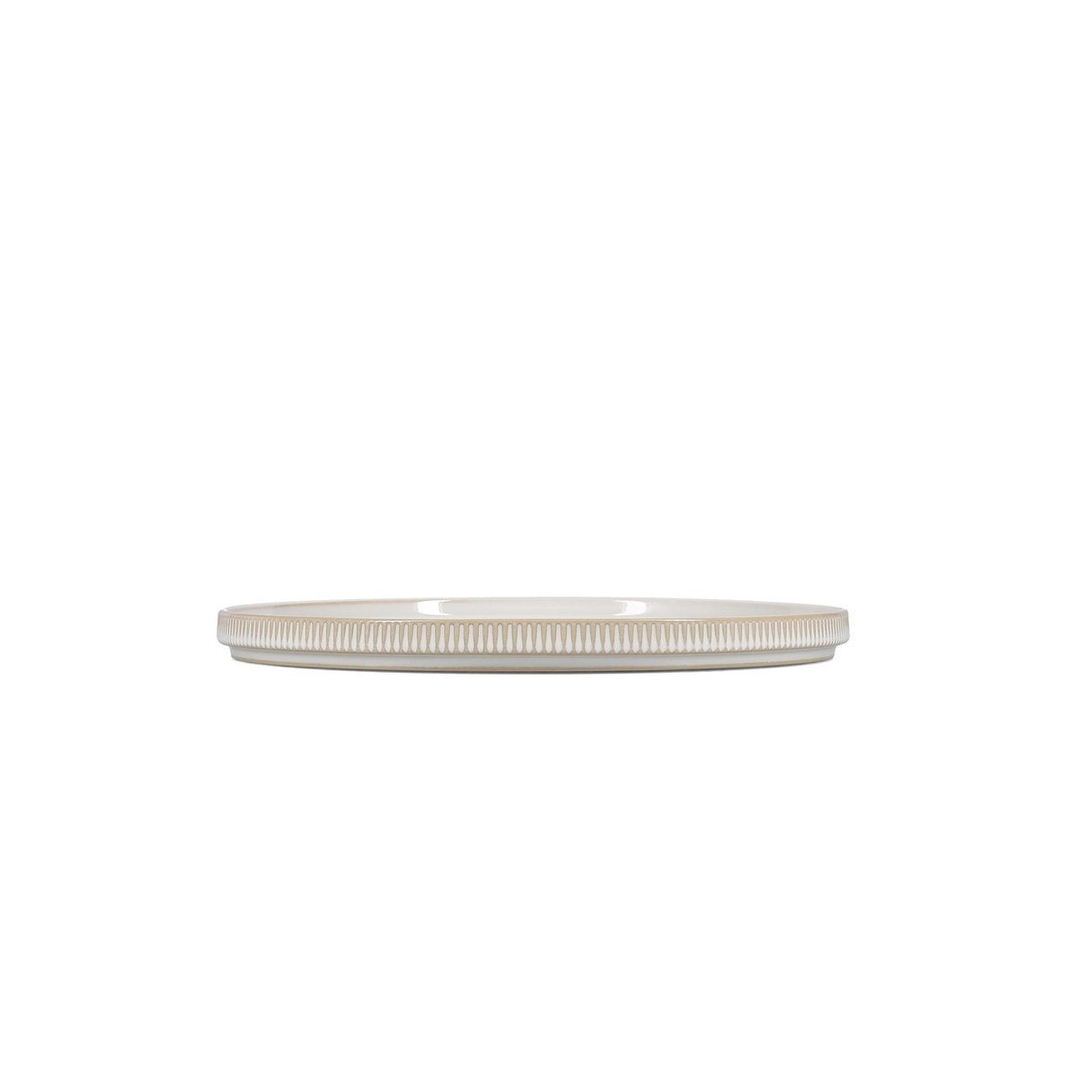 Lot de 4 assiettes SILVA beige, SALT & PEPPER