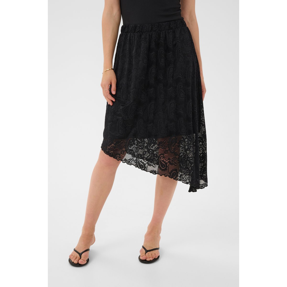 Jupe casual noir, CREAM