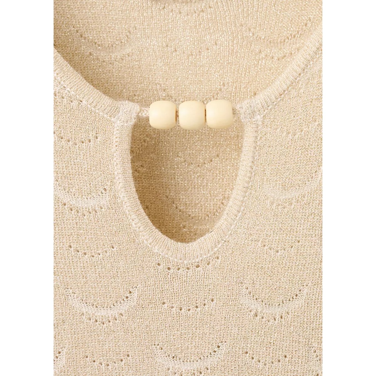 Robe en maille détail perles or, MANGO TEEN
