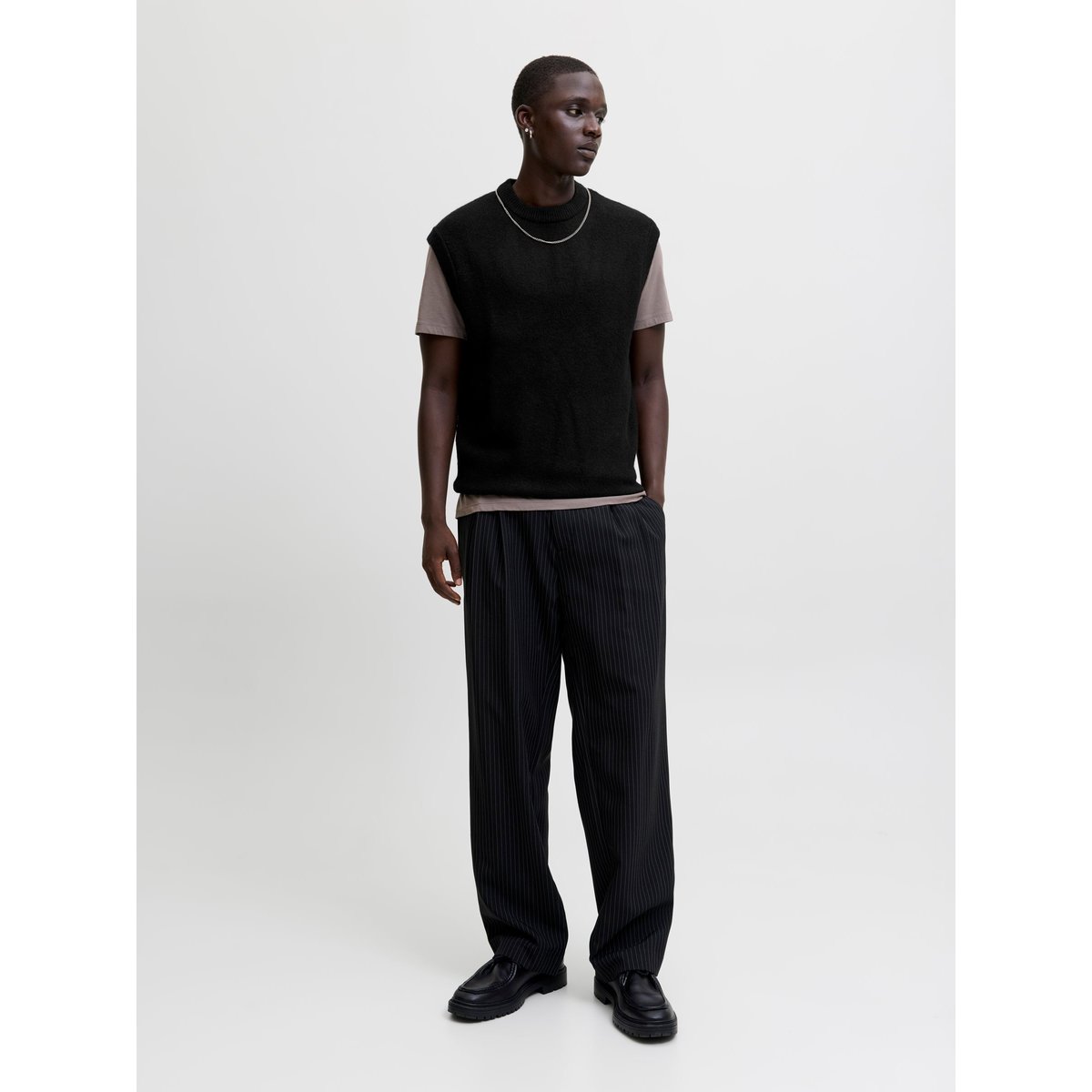 Gilet noire - black, JACK & JONES
