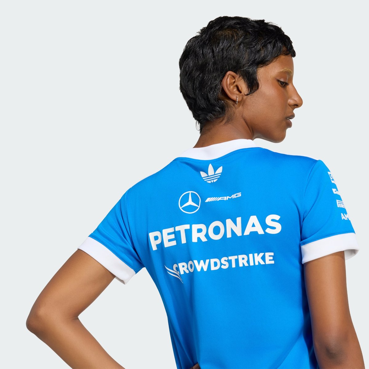 Maillot Pilote Mercedes - Amg Petronas Formula 1 Team Blue Wonder Maillot Pilote Mercedes - Amg Petronas Formula 1 Team Blue Wonder blue bird / white, adidas Performance