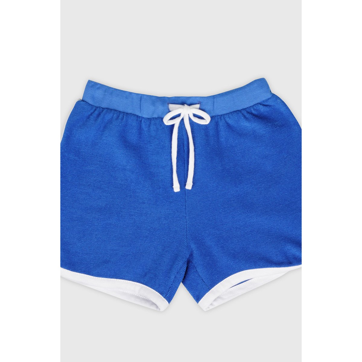 Ensemble pyjashort en coton KIDS blanc/blue saphir, ARMOR-LUX